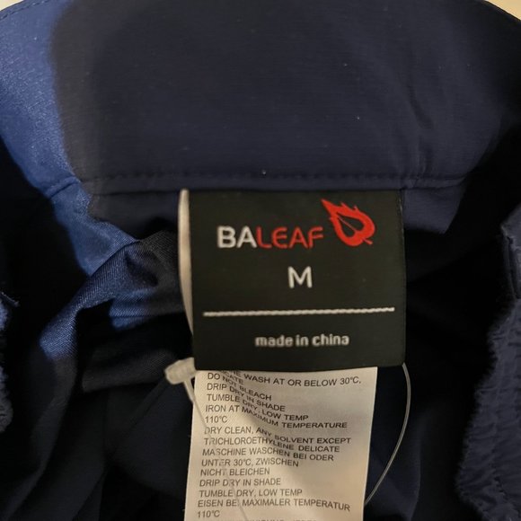 Baleaf Womens  SKIRT WITH SHORTS Skorts Navy Blue, size M ,new with tag - Picture 4 of 9